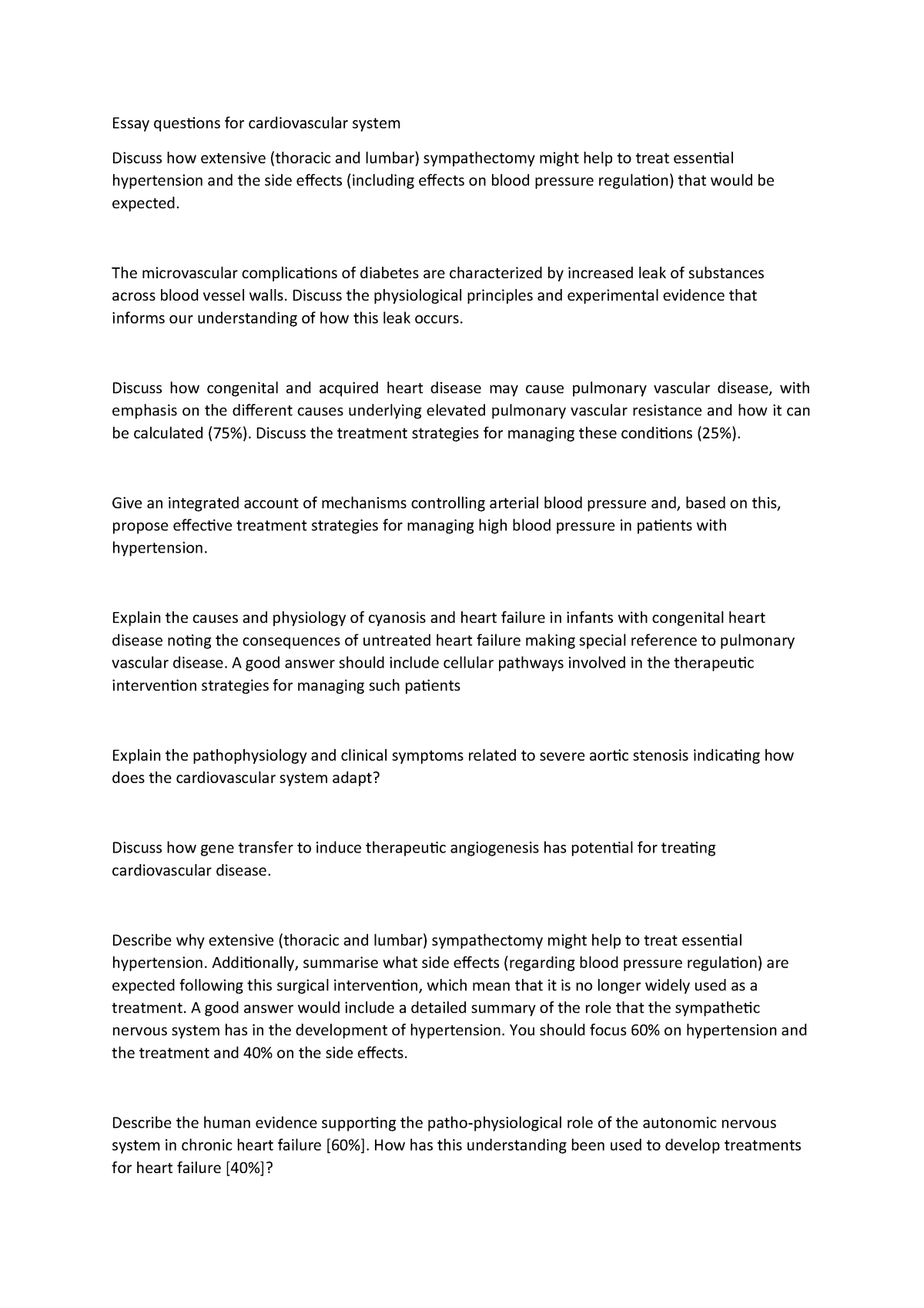 Essay about advice