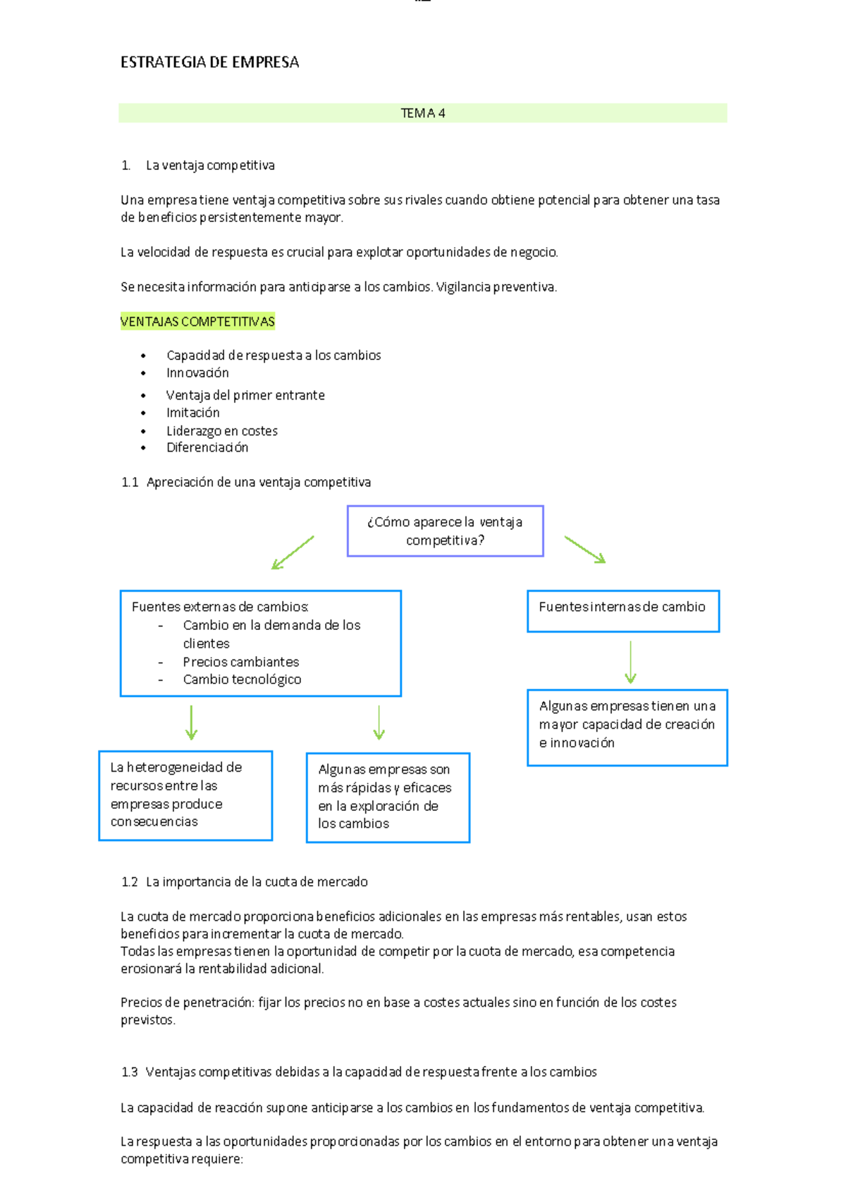 Examen Final Estrategia - ESTRATEGIA DE EMPRESA ¿Cómo aparece la ...