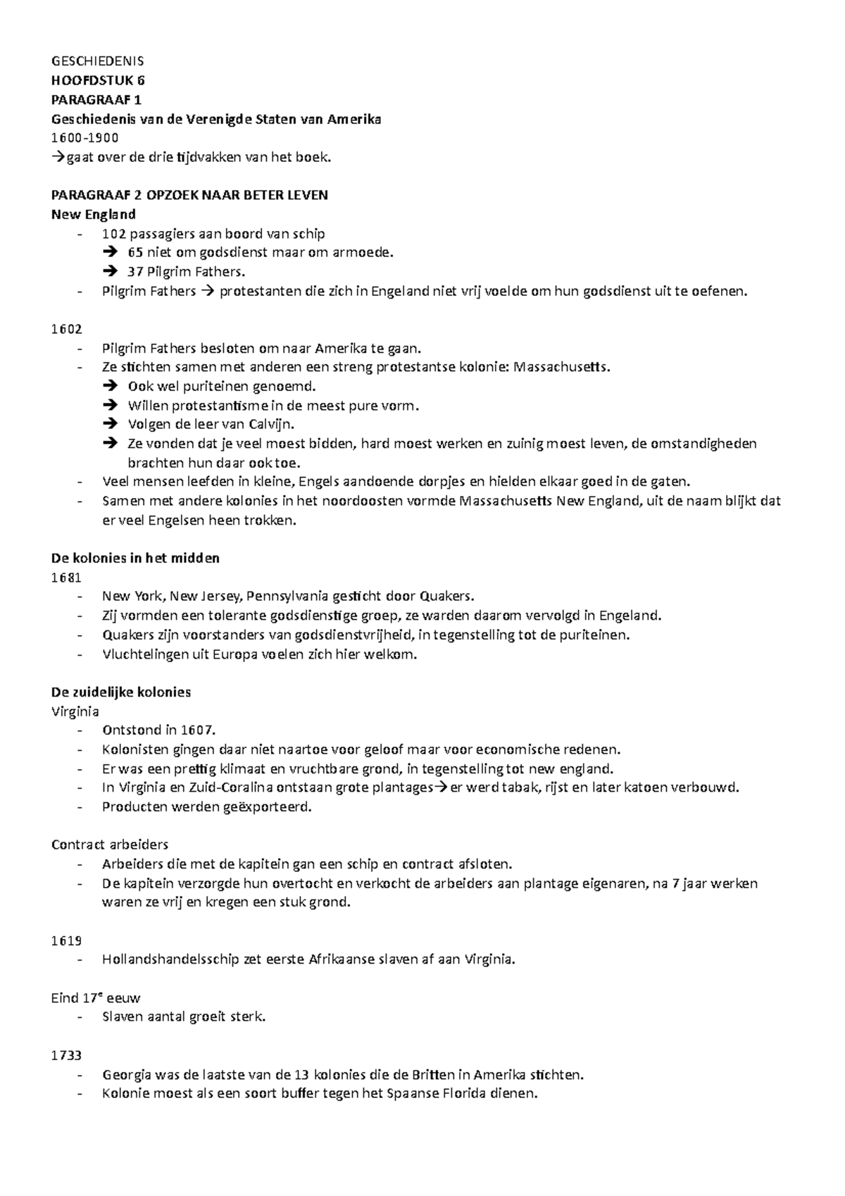 Hoofdstuk 6 - Hst 6 Memo Havo Vwo 2 - GESCHIEDENIS HOOFDSTUK 6 ...