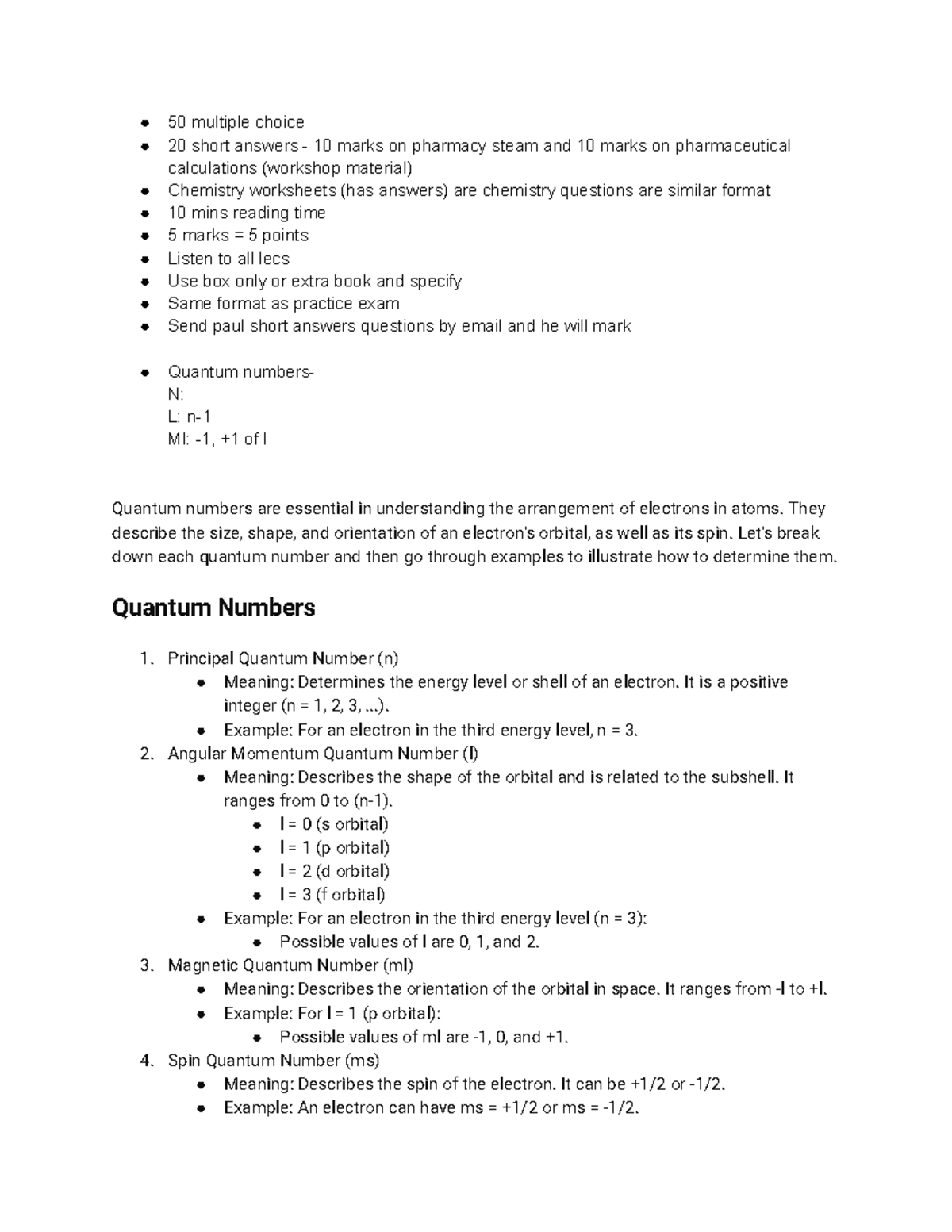 EXAM QNA TIP - ...................................... - 50 multiple ...