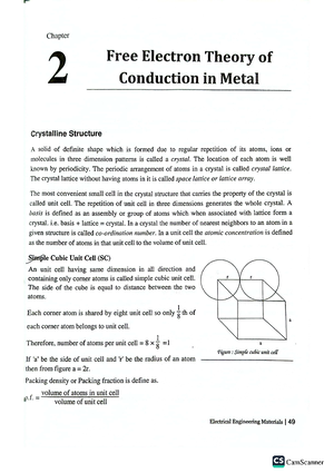 Chapter 3 EEM - EEM NOTES - Electrical engineering material III - Studocu