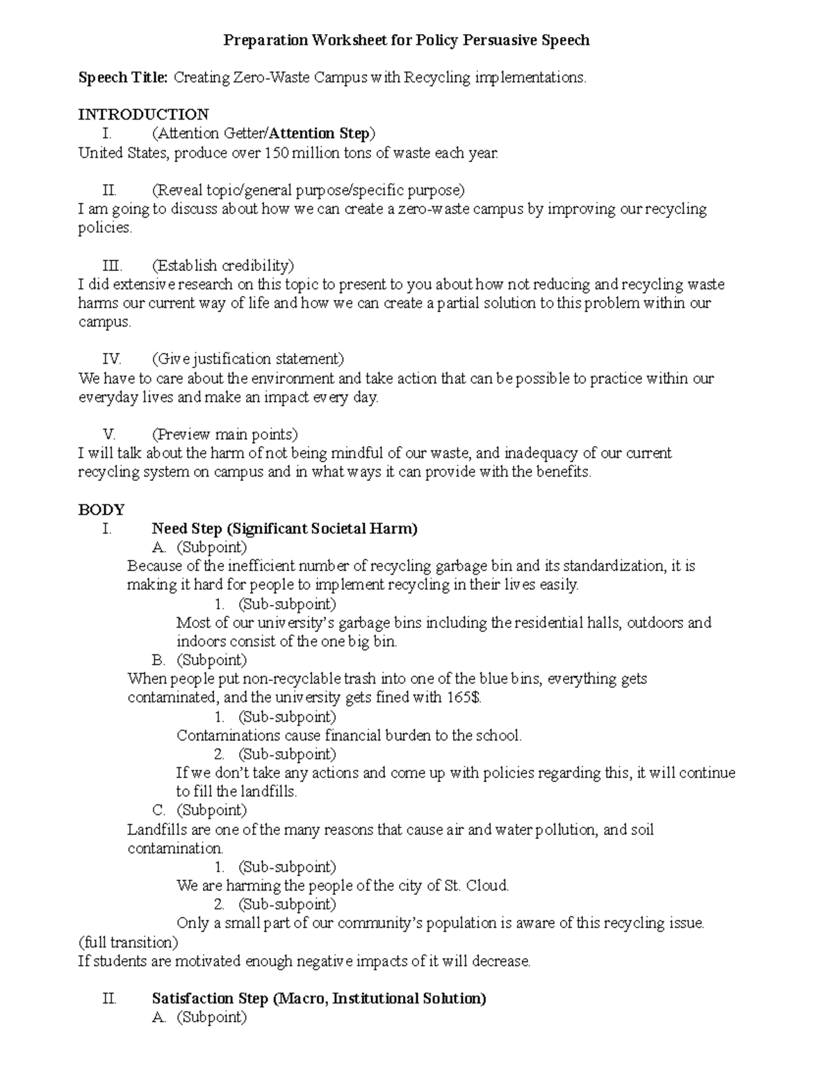 monroe-s-motivated-speech-outline-preparation-worksheet-for-policy