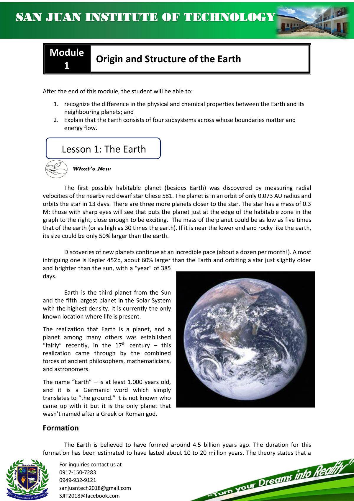 origin-and-structure-of-the-earth-for-inquiries-contact-us-at-0917