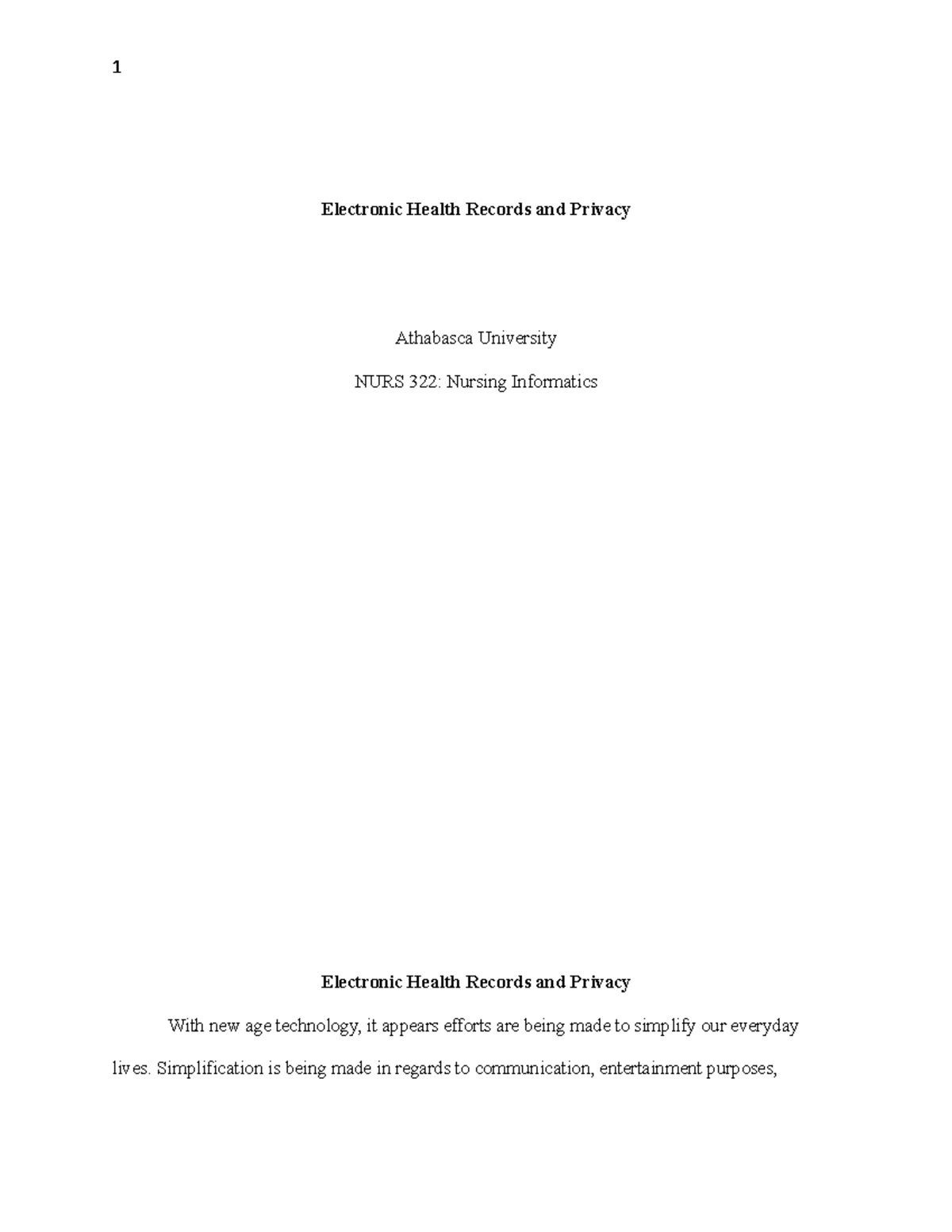 Picture of Electronic Health Records and Privacy - Electronic Health Records and ...