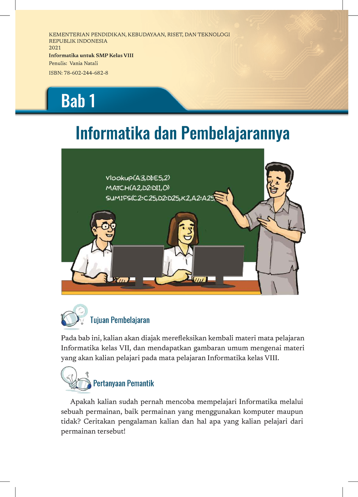 Bab 1 Informatika Dan Pembelajarannya - KEMENTERIAN PENDIDIKAN ...