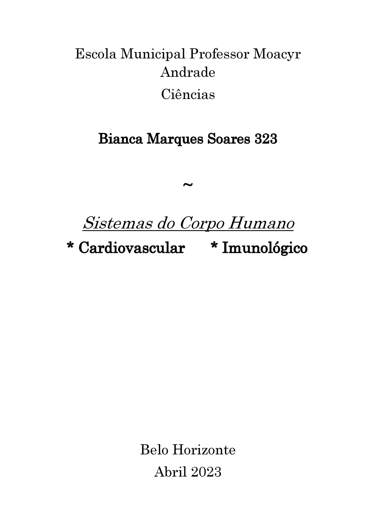 Sistema Cardiovascular Cora O O Cora O O Rgo Respons