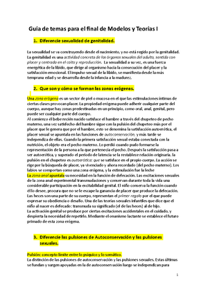 Modelos Y Teorias I Segundo Parcial Resumen - Modelos Y Teorias 1 - Studocu