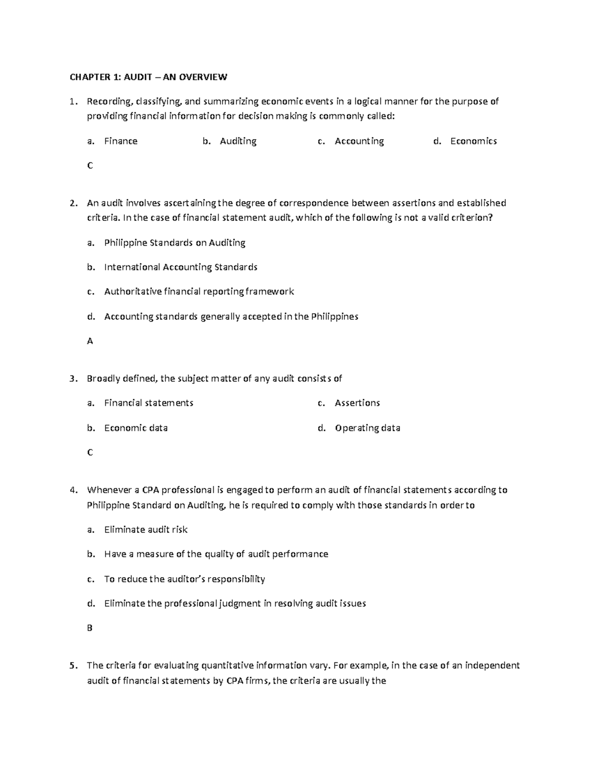 Auditing Theory Chapter-1-salosagcol (Comrehensive & Illustrative ...