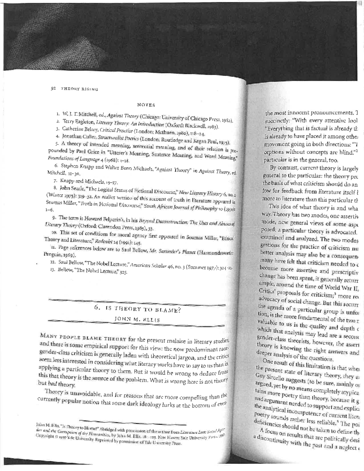 is-theory-to-blame-ellis-engl-365-studocu