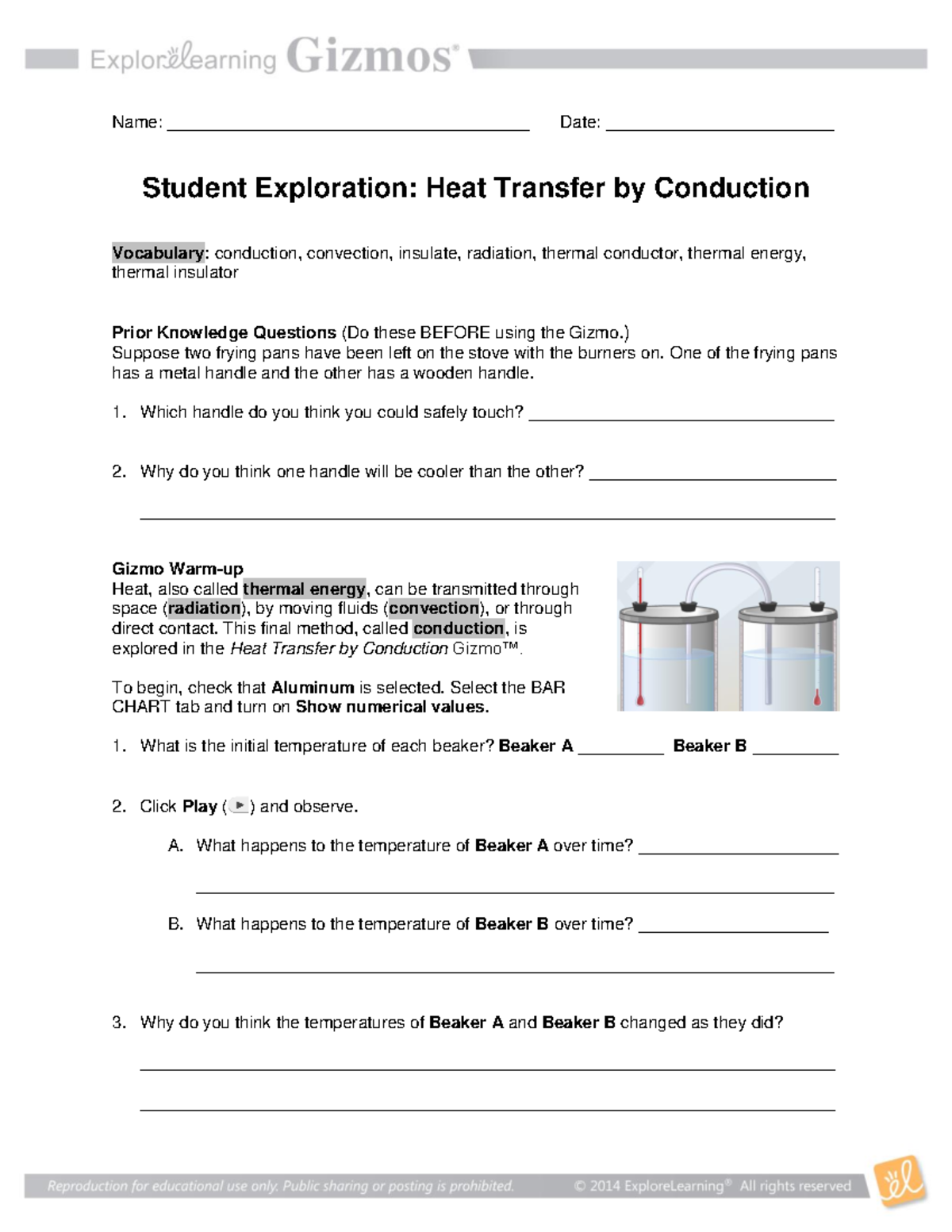Heat Transfer Conduction SE Name