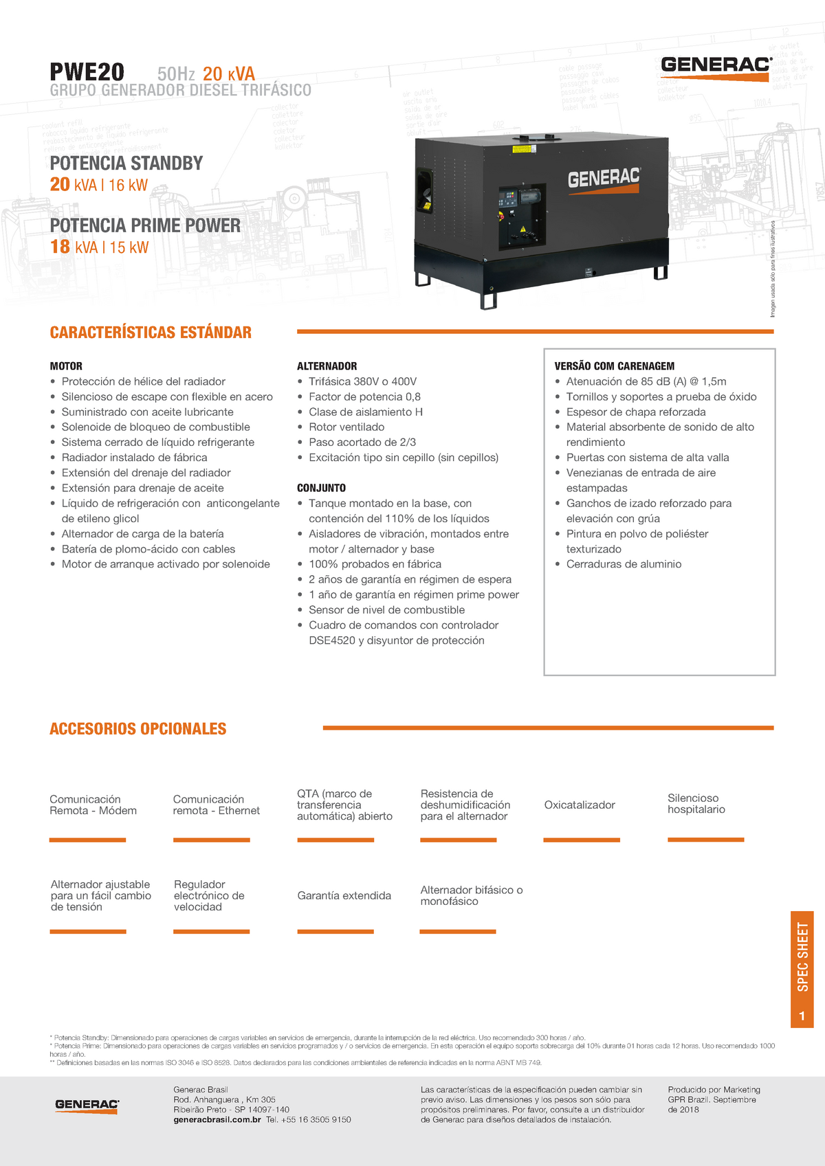 Generac Ats Spec Sheet