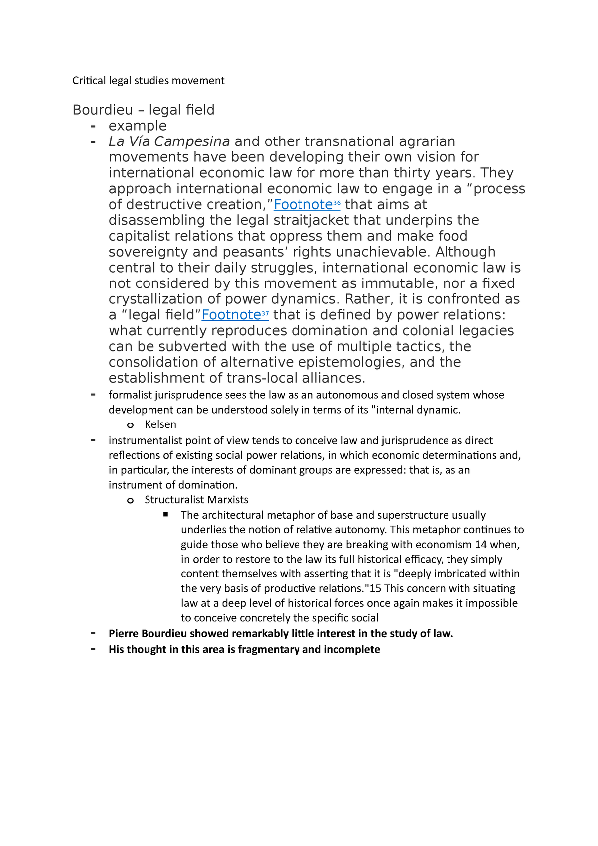 What Is Critical Legal Studies Movement