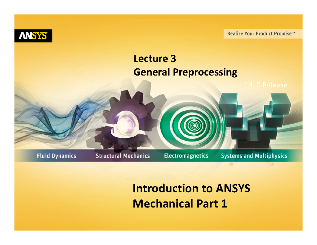 Mech-Intro 14 - INTRODUCCIÓN PRACTICA 2 - 14. 0 Release Introduction to ...