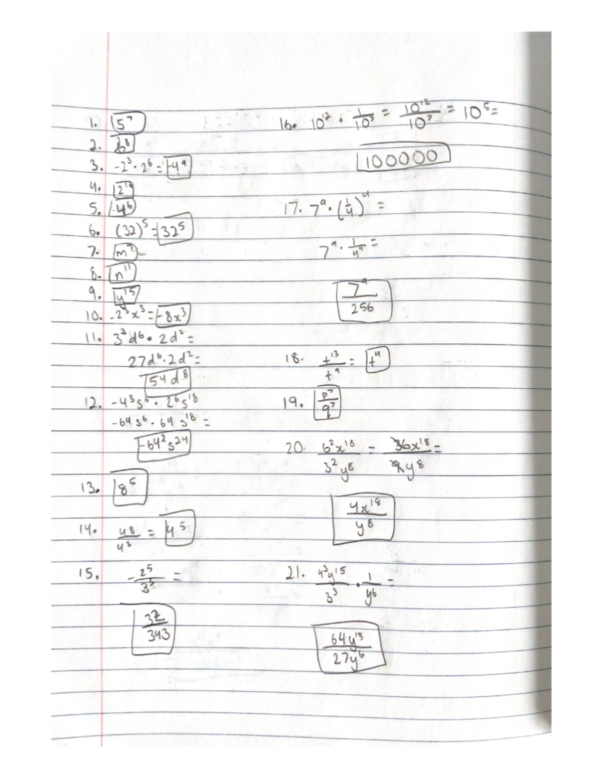 223 - Algebra Homework - Studocu