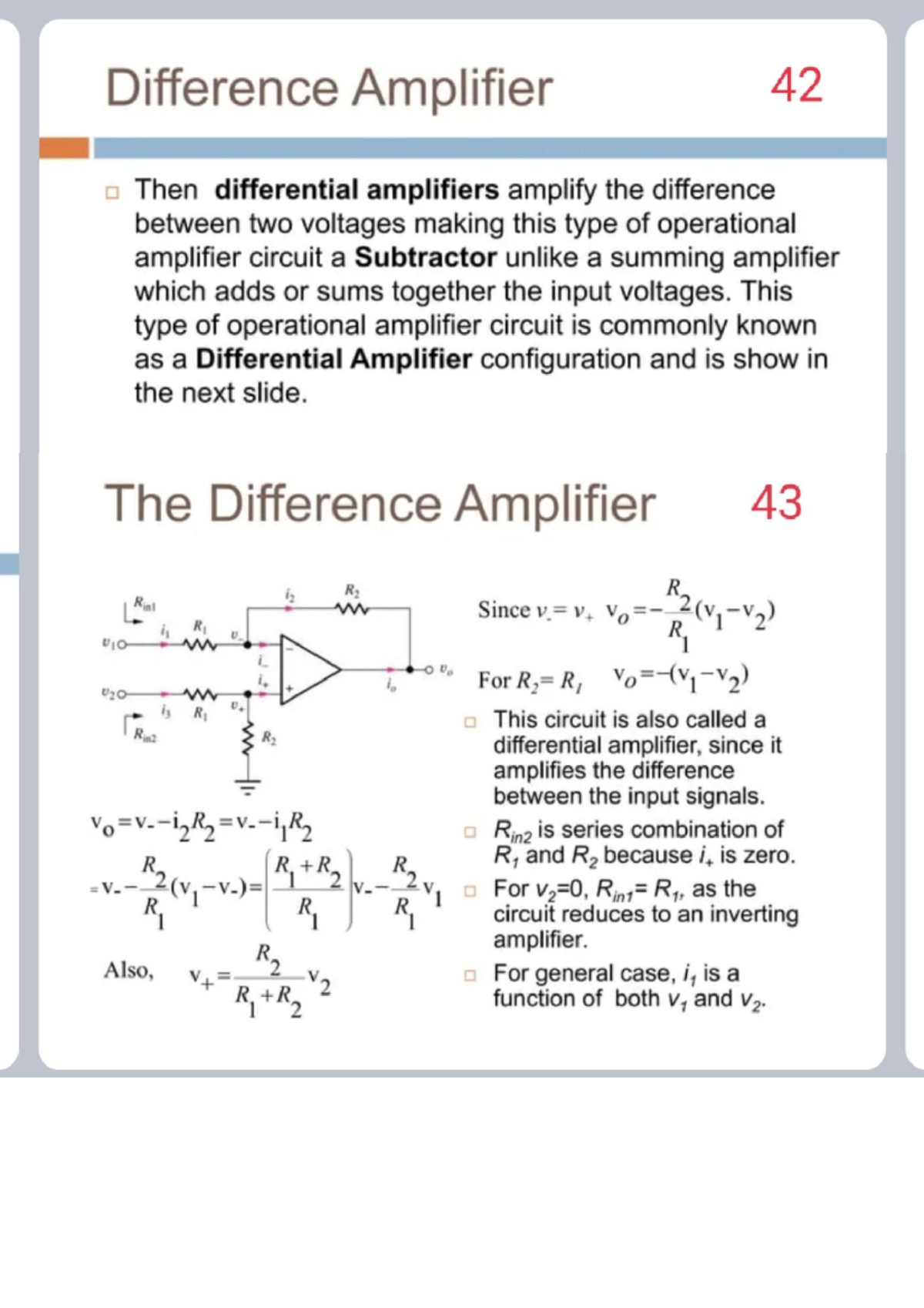 Diff amp Discription of differential amplifier B. Tech Studocu