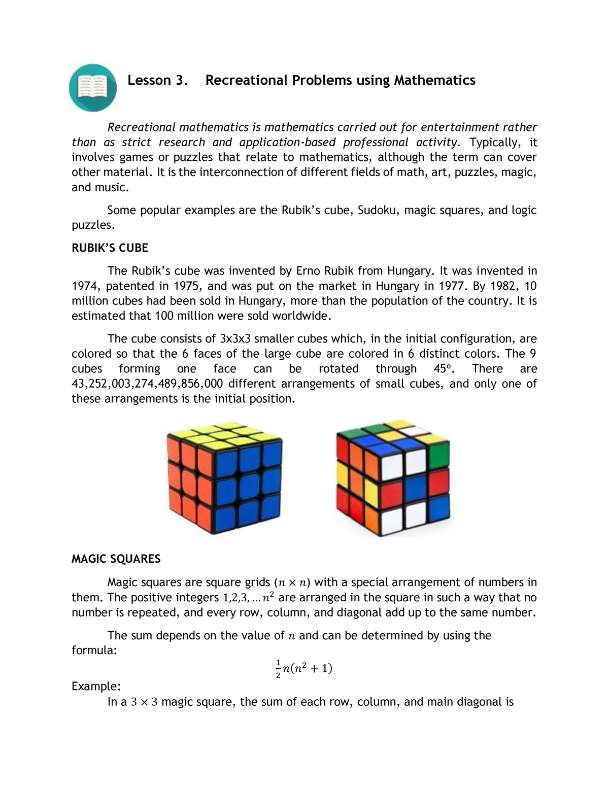 lesson-3-lesson-3-lesson-3-recreational-problems-using-mathematics