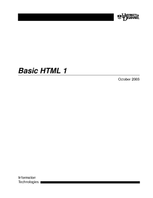 HTML Forms updated Computer Studies - HTML Forms HTML forms are used to ...