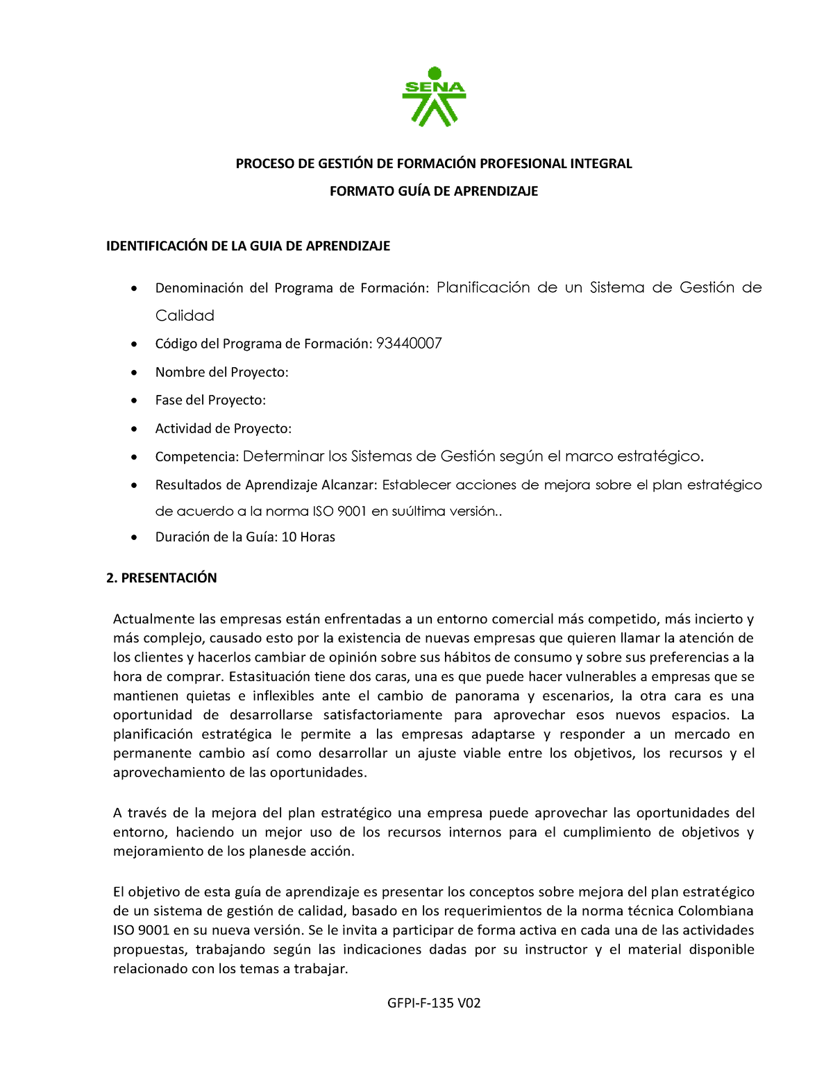 Guía De Trabajo - PROCESO DE GESTI”N DE FORMACI”N PROFESIONAL INTEGRAL ...