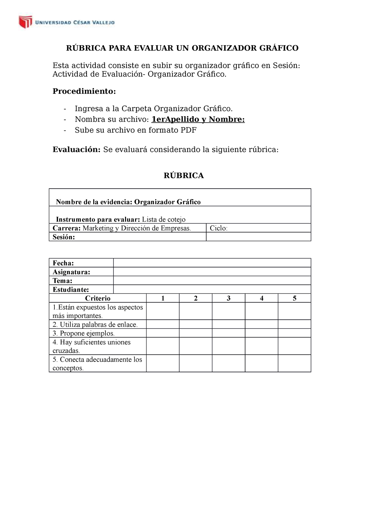 Lista De Cotejo Para Evaluar Un Organizador Grfico Kulturaupice Porn 