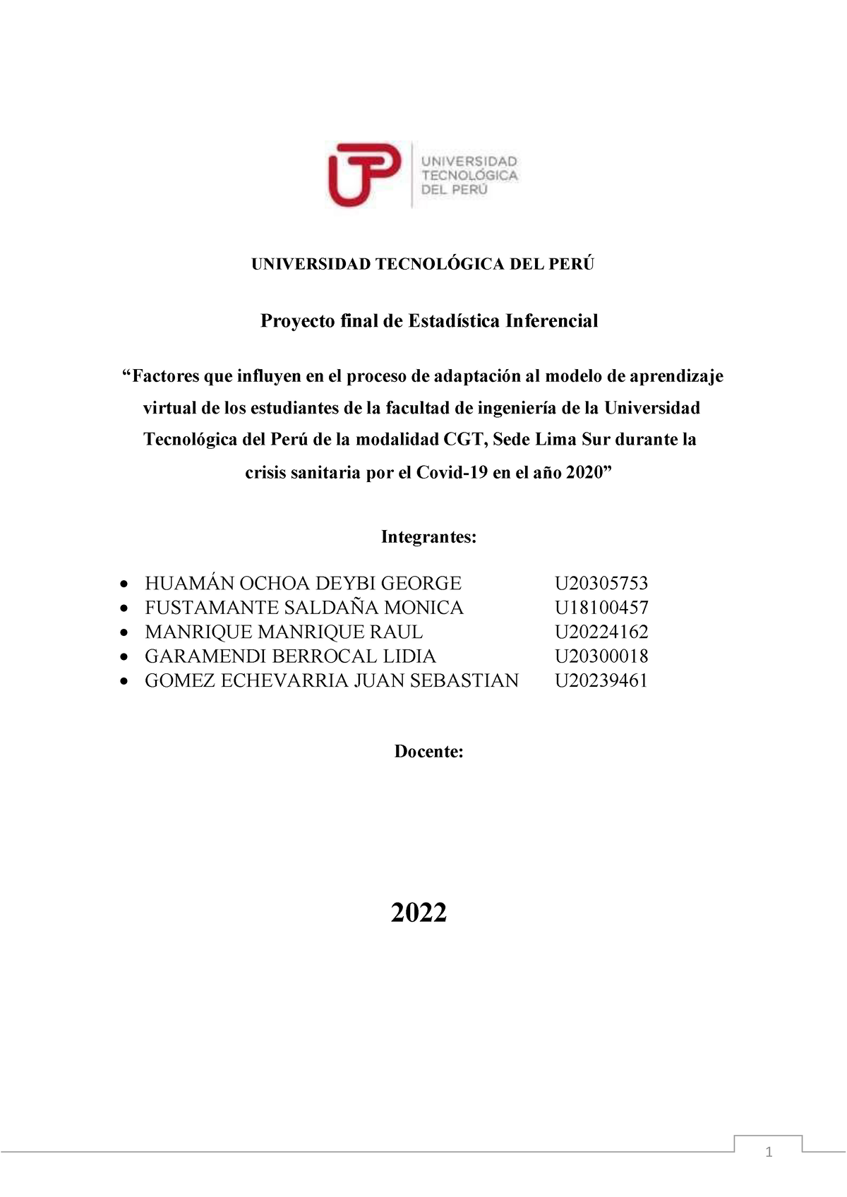 Proyecto Final De Estadística Inferencial - VERO Grupo Inferencial ...