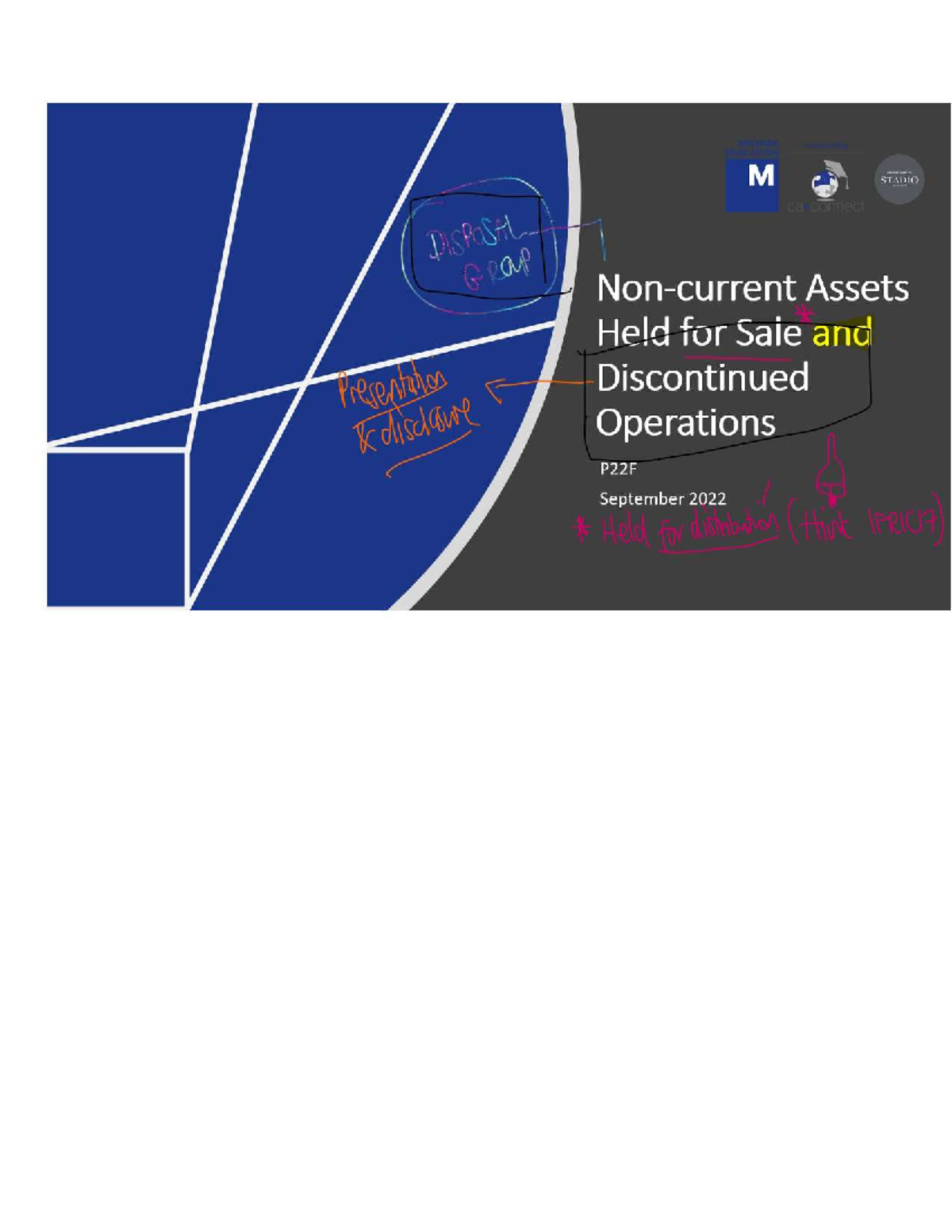 IFRS5 final - The practice material include PGDA notes and practice ...
