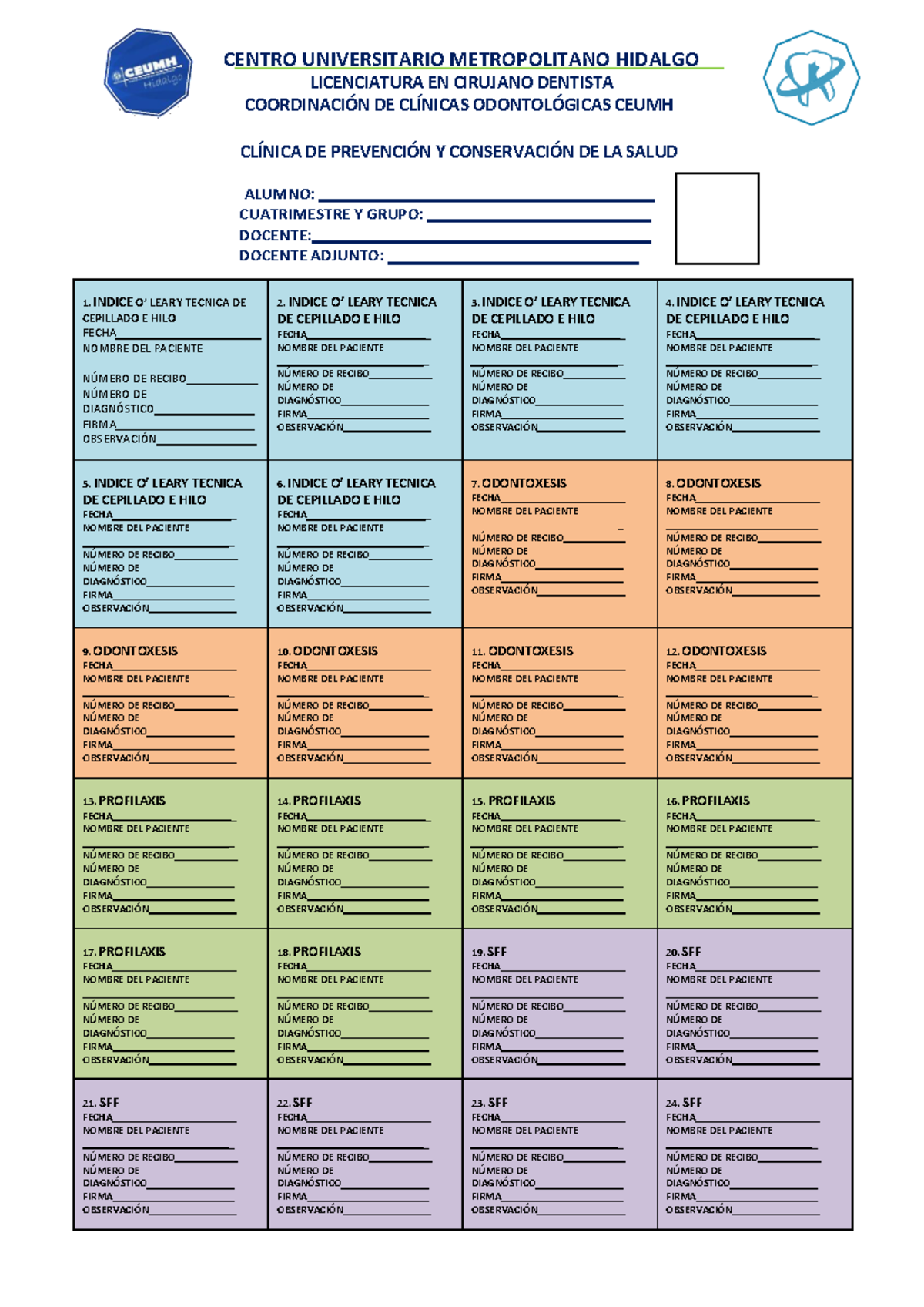 Cardex Clinica Prevencion Y C S 2 Modificado POR Academia Actual ...