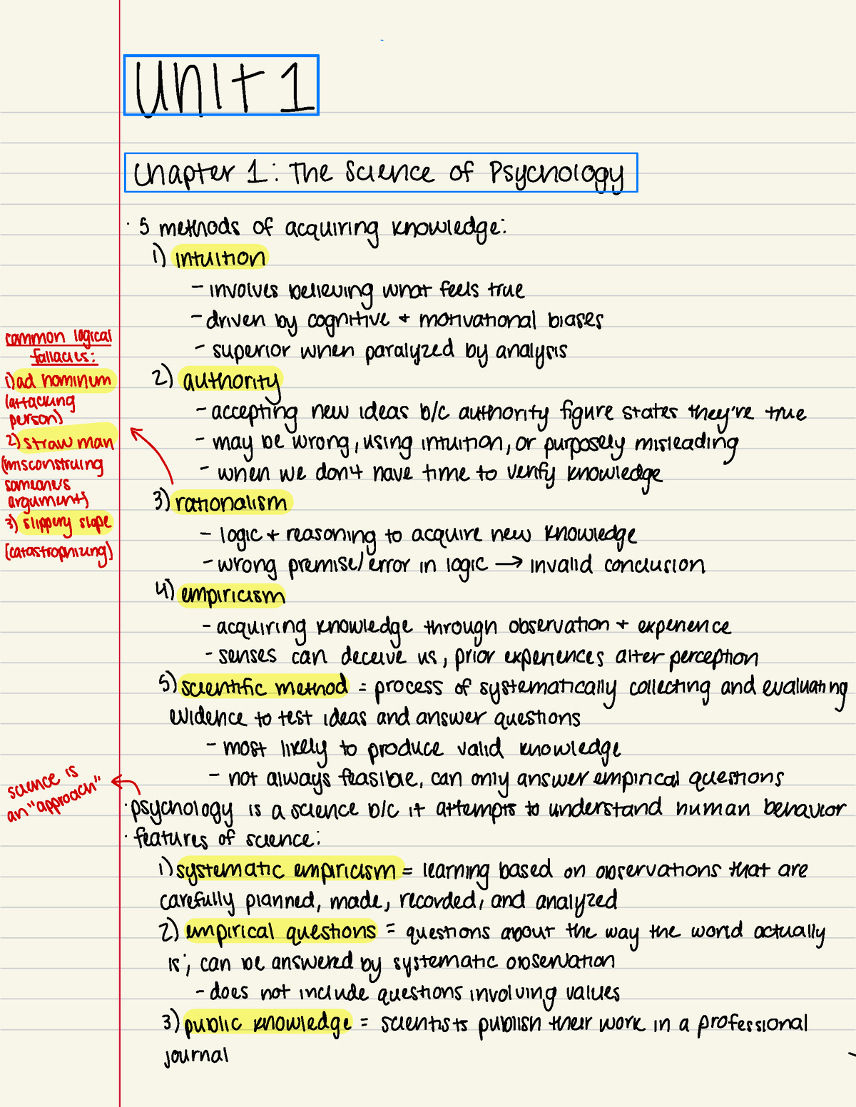 research methods in psychology kent state university