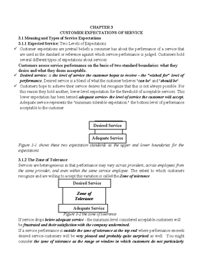 Service Ch1 - CHPTER 1 INTRODUCTION TO SERVICES 1 Definition of ...