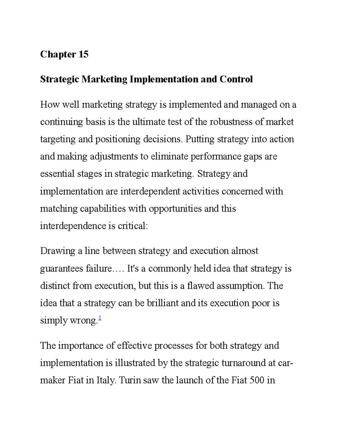 chapter-15-implementation-and-control-chapter-15-strategic-marketing