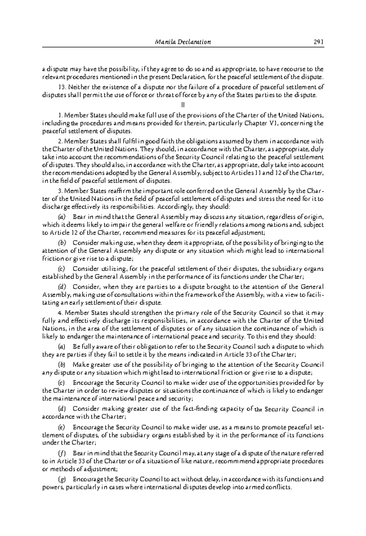 Book 1-103 - n/a - Manila Declaration 291 a dispute may have the ...