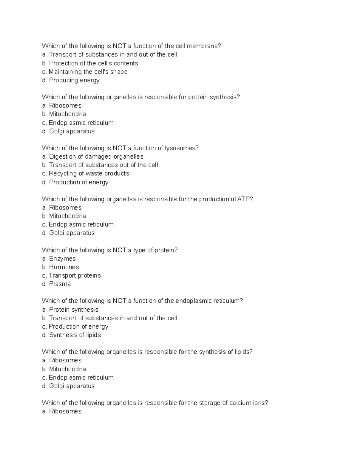 cellular-physiology-quiz-which-of-the-following-is-not-a-function-of