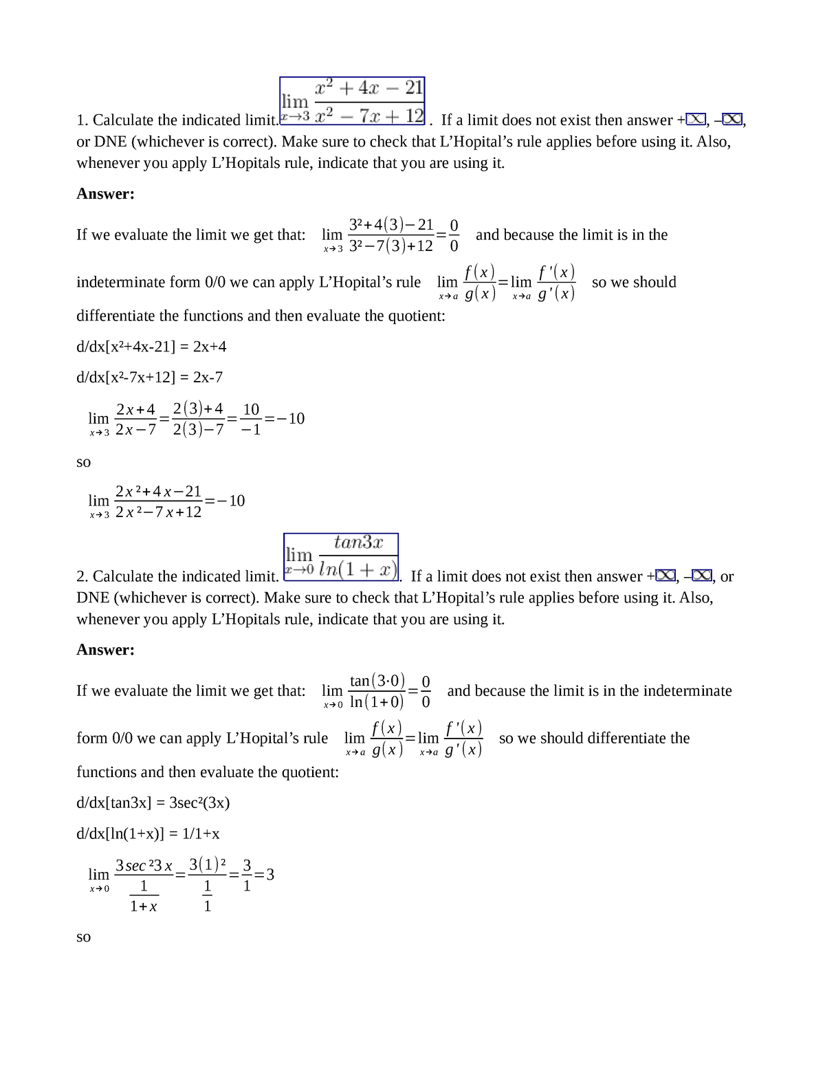 written-assignment-unit-7-1-calculate-the-indicated-limit-if-a