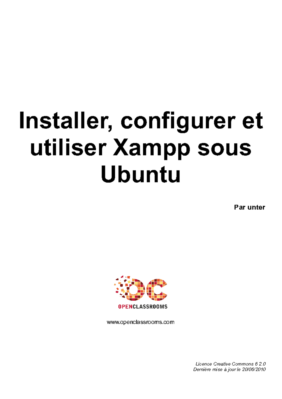 installer configurer et utiliser xampp sous ubuntu - Installer ...