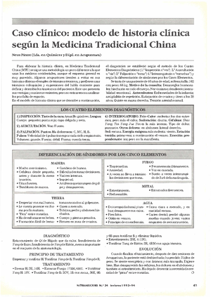 Dialnet-Caso Clinico Modelo De Historia Clinica Segun La Medicina T-4983153  - Caso clínico: tnodelo - Studocu