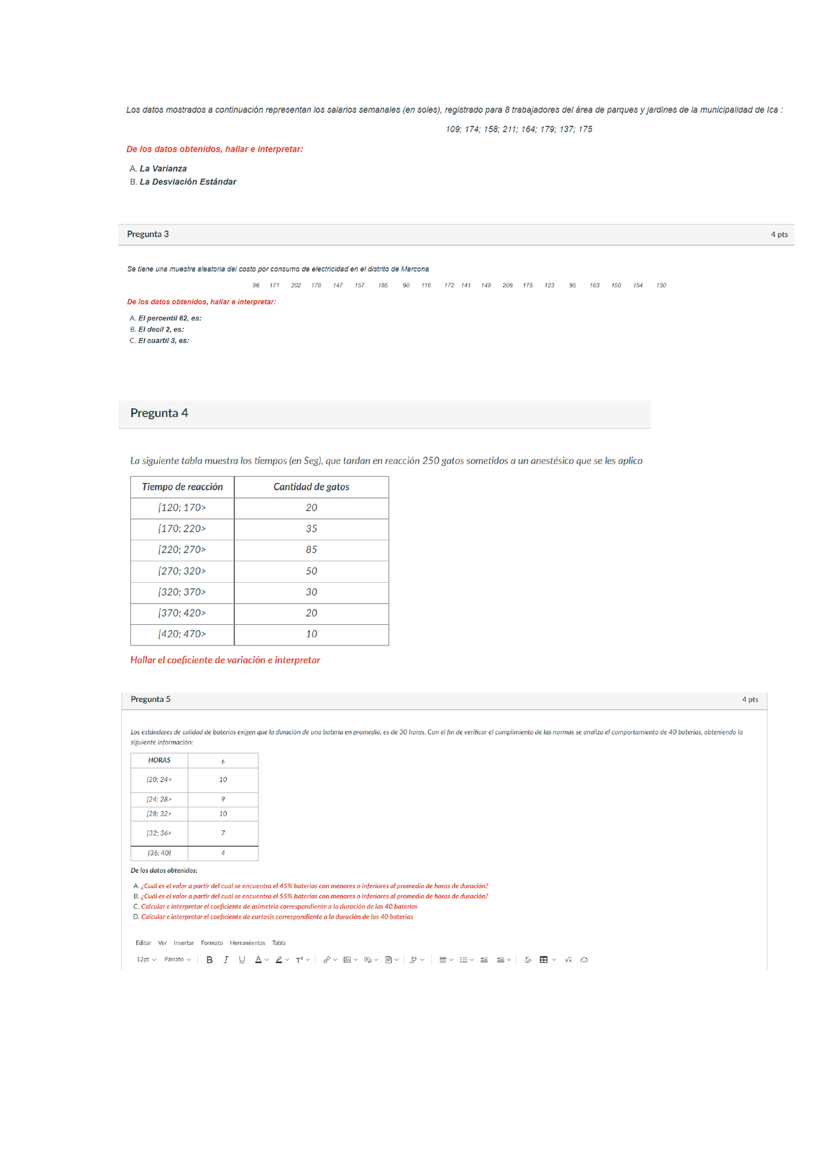 Examen Parcial De Estadistica Descriptiva Y Probabilidades (14027 ...