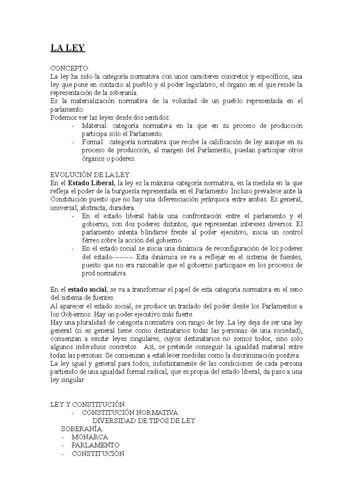 2. La Ley - Apuntes de clase del profesor Pedro Martínez Ruano, UAL ...