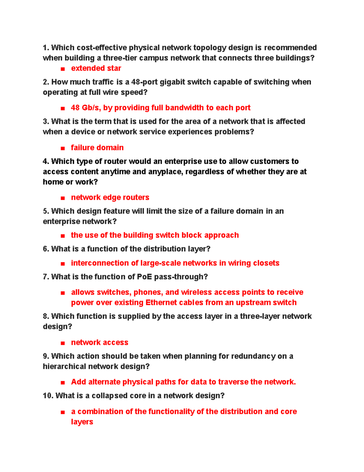 S4 networking - Which cost-effective physical network topology design ...