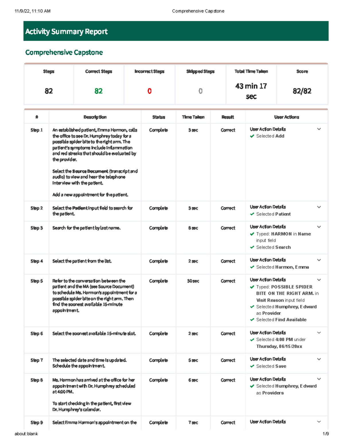 Comprehensive Capstone Study Guide - Comprehensive Capstone Steps ...