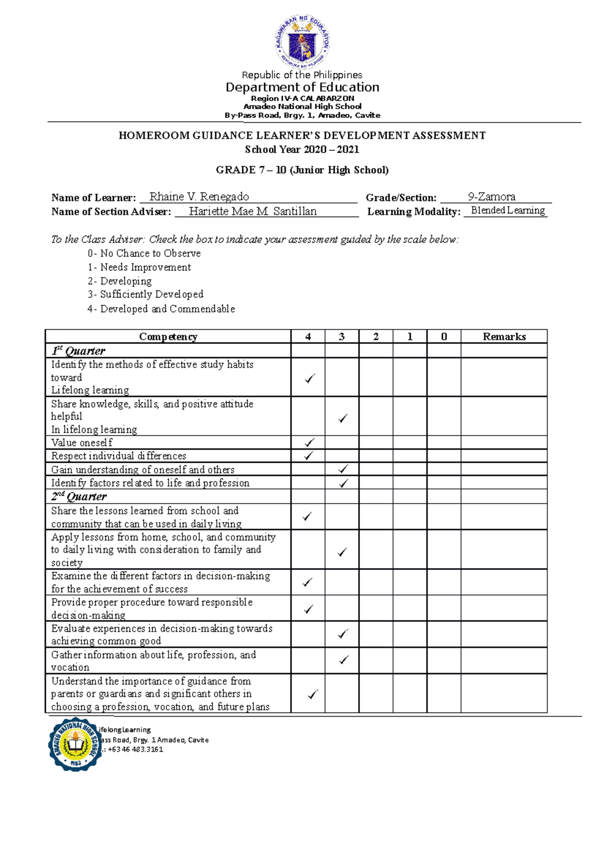 hg-assessment-tool-katapangan-grade-7-10-republic-of-the-philippines