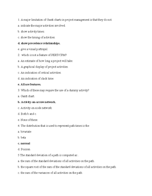 Decision Science - MBA 302 - SPPU - Studocu