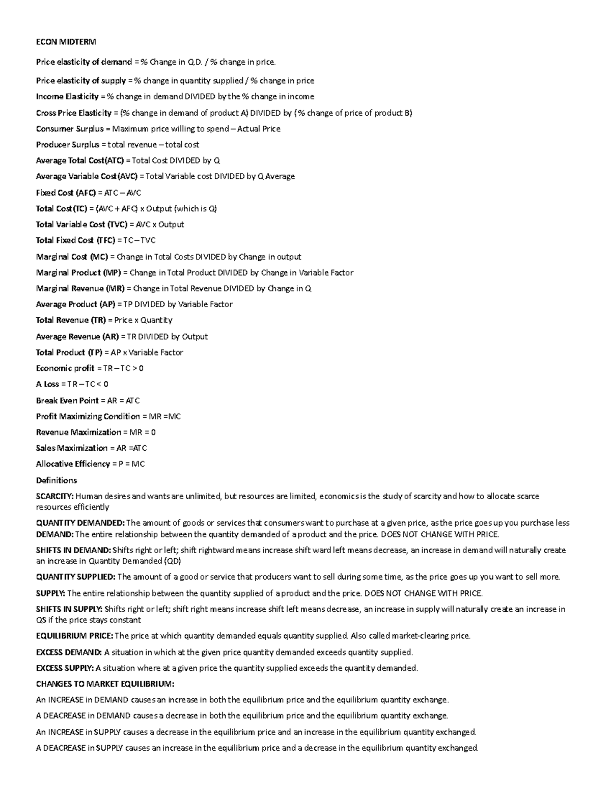 cheat-sheet-copy-econ-midterm-price-elasticity-of-demand-change