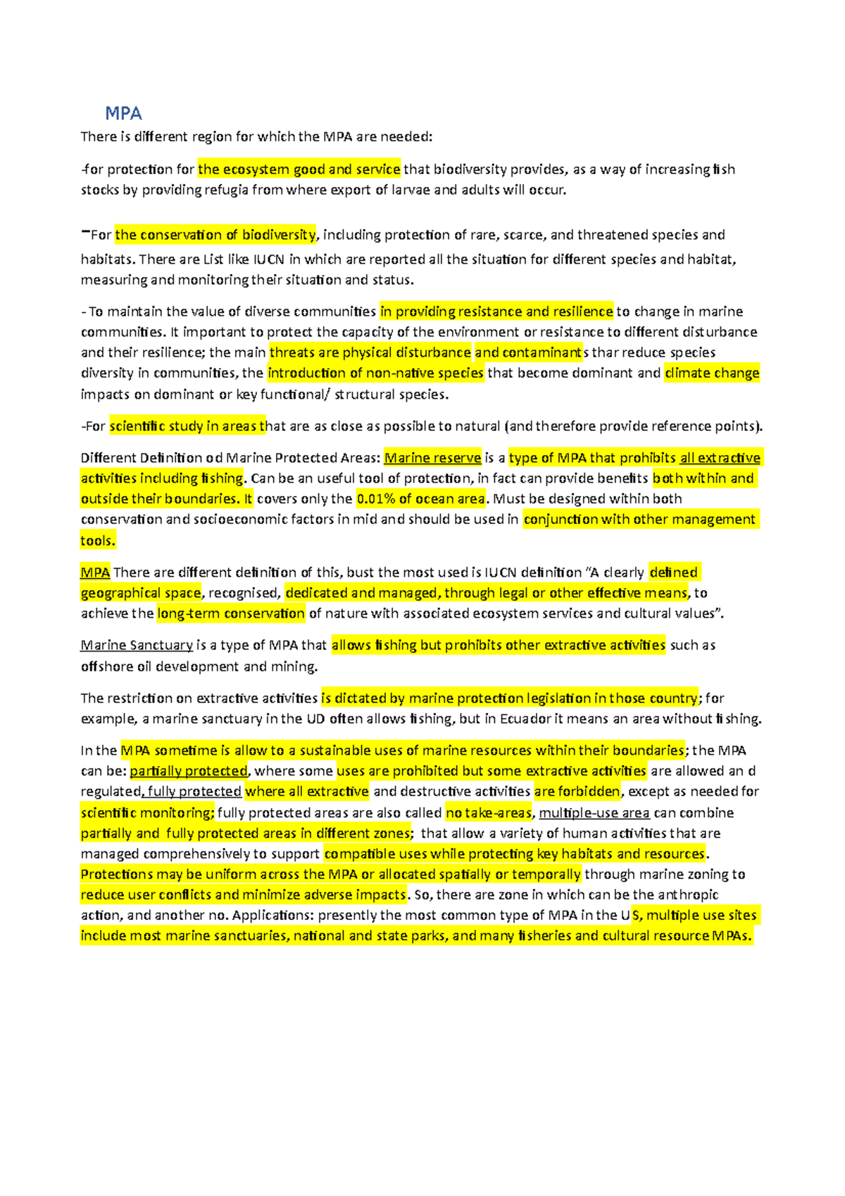 MPA - Appunti integrati con slide e ricerche fatte - MPA There is ...