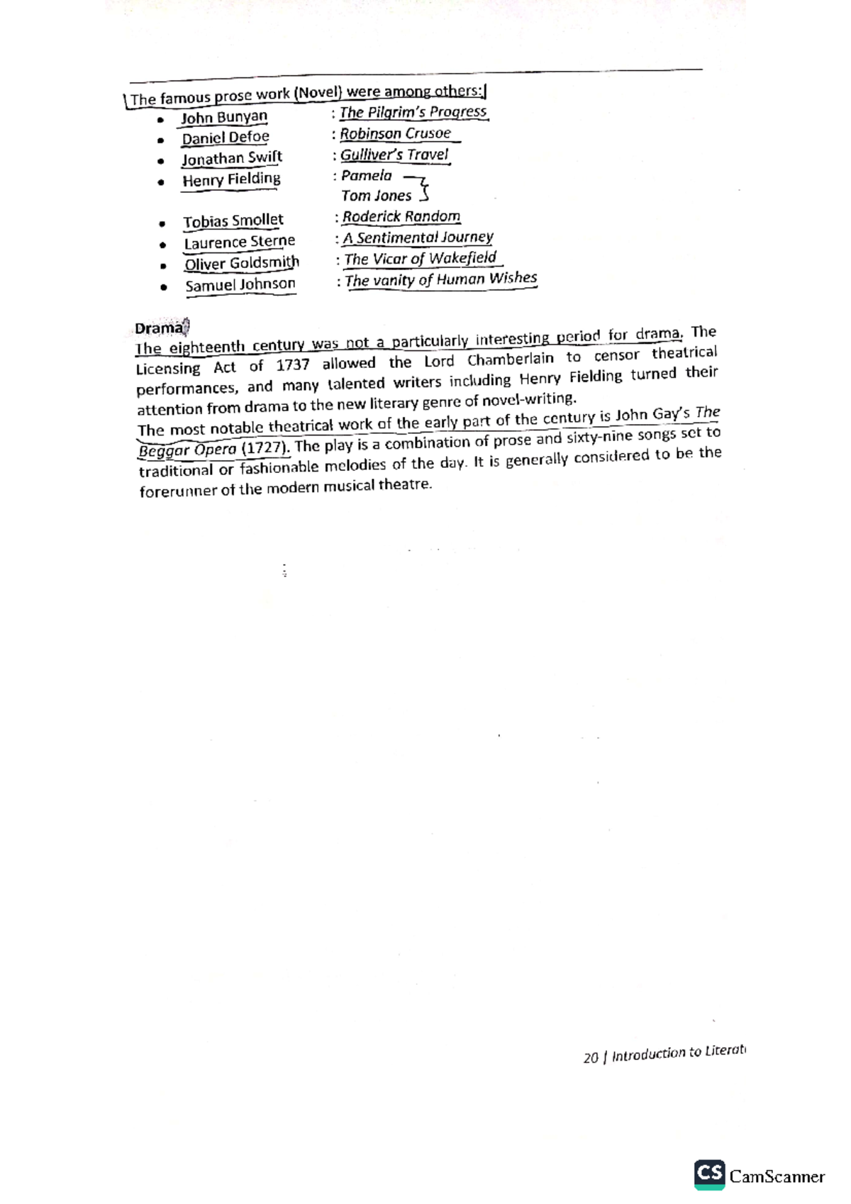 English Literature 6 Introduction To English Literature Camscanner Studocu English Literature 6 Introduction To English Literature Camscanner Studocu