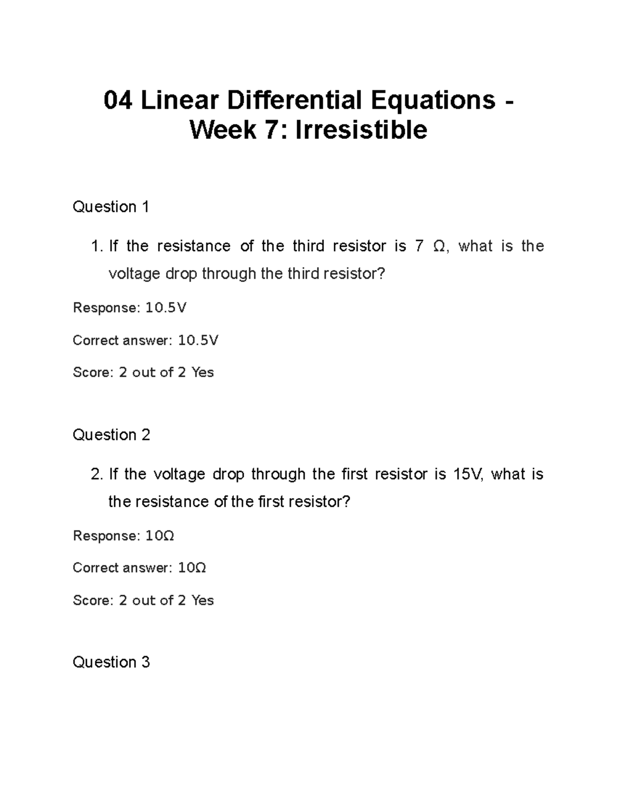 04 Linear Differential Equations Week 7 Irresistible 04 Linear Differential Equations Week 04 Linear Differential Equations Week 7 Irresistible 04 Linear Differential Equations Week