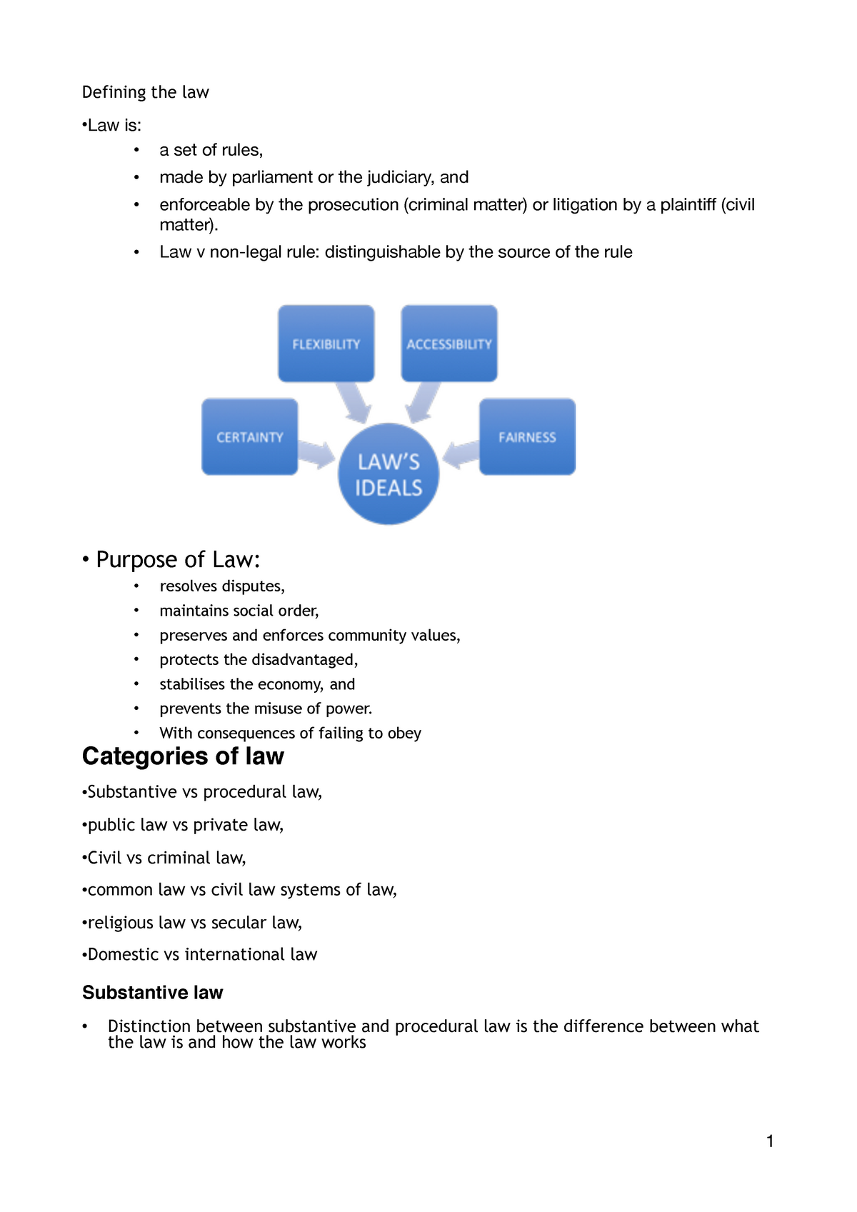 legal-method-exam-revision-defining-the-law-law-is-a-set-of-rules