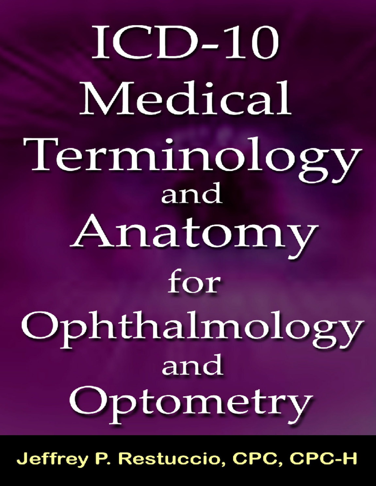 Optometry ICD10 book Text book ICD10 Medical Terminology and