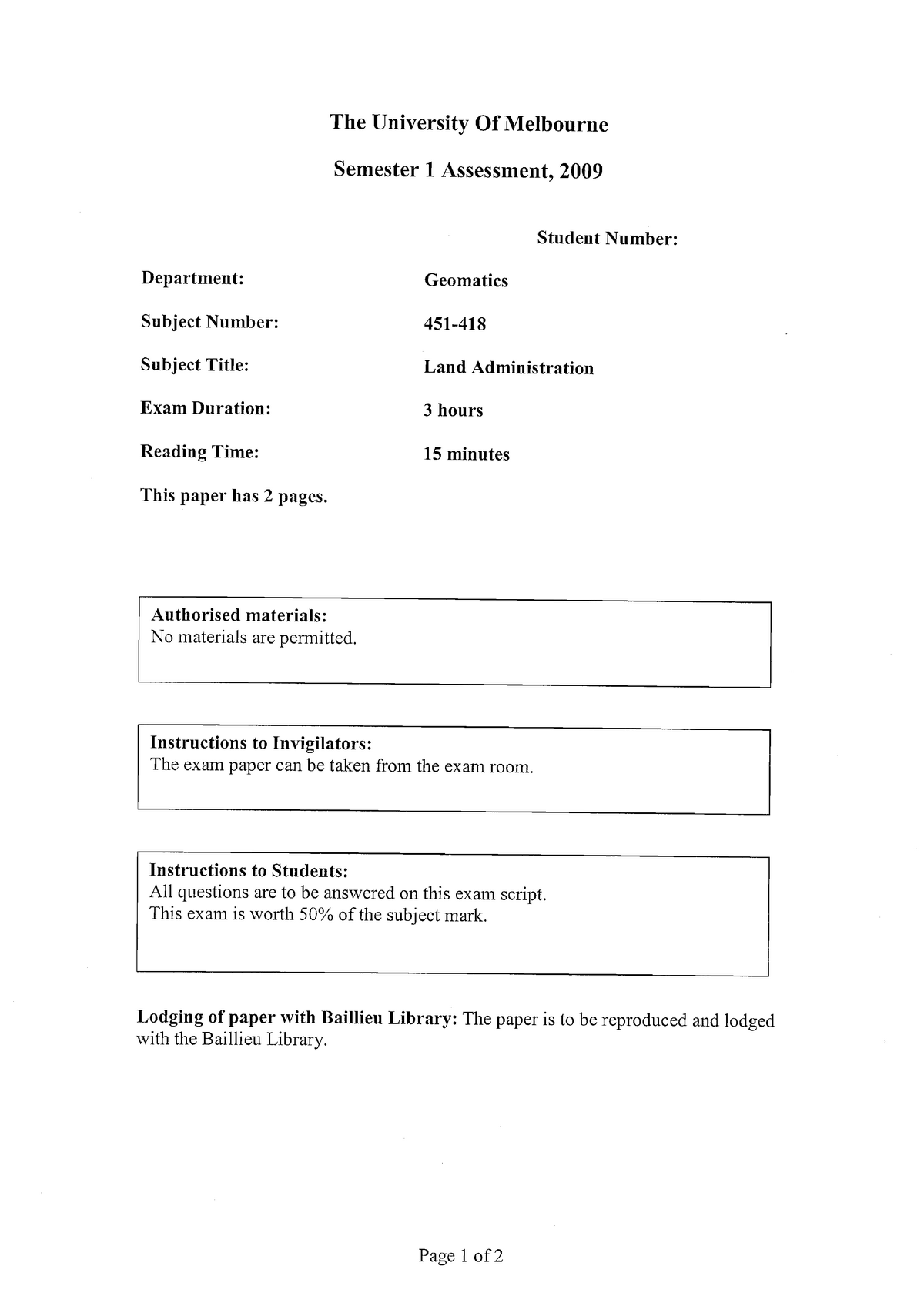 exam-2009-questions-geom30013-studocu