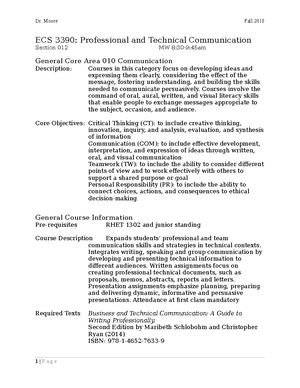 Lecture notes - Technical Presentations - Notes - Technical ...