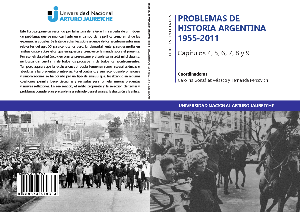 Historia Argentina - De 1966 A 1973 - Este Libro Propone Un Recorrido ...