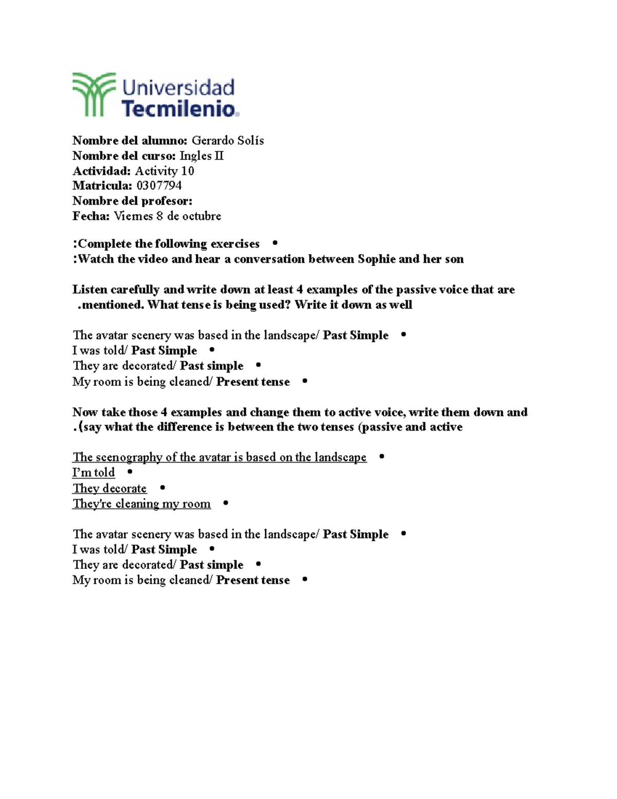 Actividad 10 - Tarea - Nombre del alumno: Gerardo Solís Nombre del ...